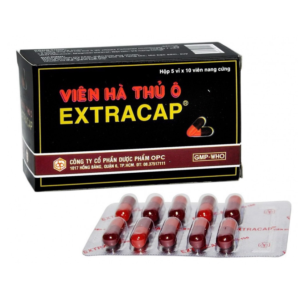 viên Hà thủ ô Extracap bổ sung biotin vitamin B5 giảm tóc bạc, gãy rụng tóc giúp cho tóc khỏe, làm đẹp da