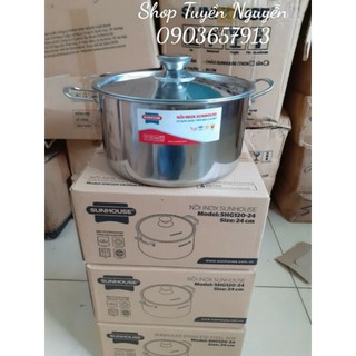 Nồi inox sunhouse 24 cm
