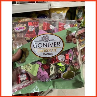 Kẹo Chocolate Matcha GONIVER Phú Cường 350gr (Chính hãng) NgoctoanMart