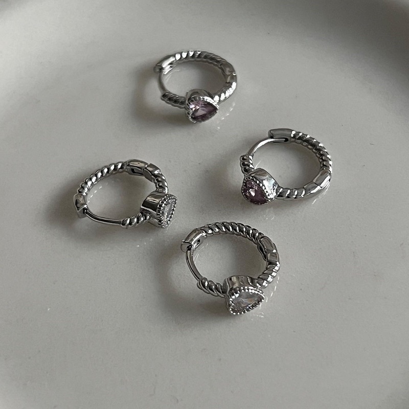 𝐯𝐞𝐥𝐯𝐞𝐭𝐩𝐢𝐧𝐤.𝐚𝐜𝐜🇰🇷 | Đôi khuyên tai tim đá hồng