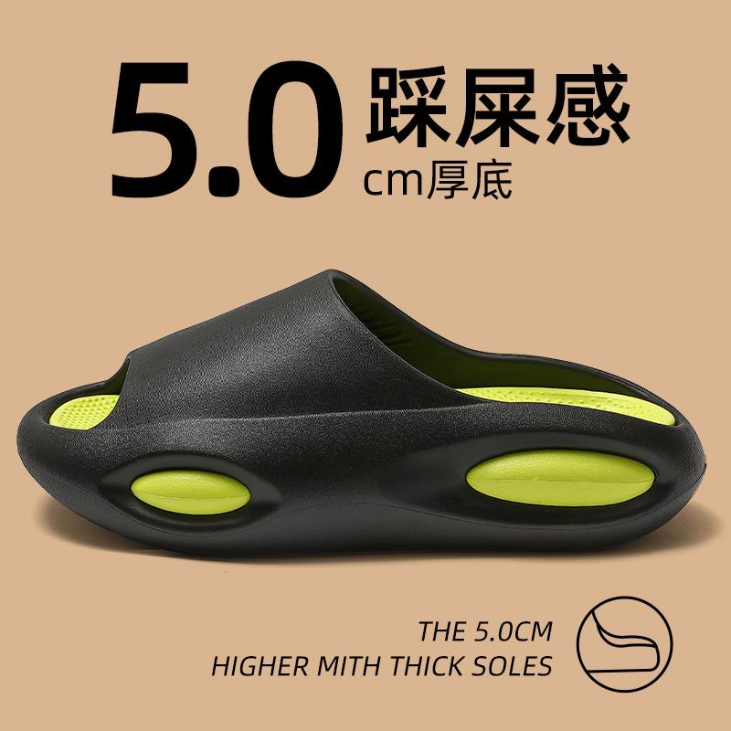 Dép Sandal Thể Thao Đế Dày Tăng Chiều Cao Chống Trượt Thời Trang Mùa Hè Cho Nam