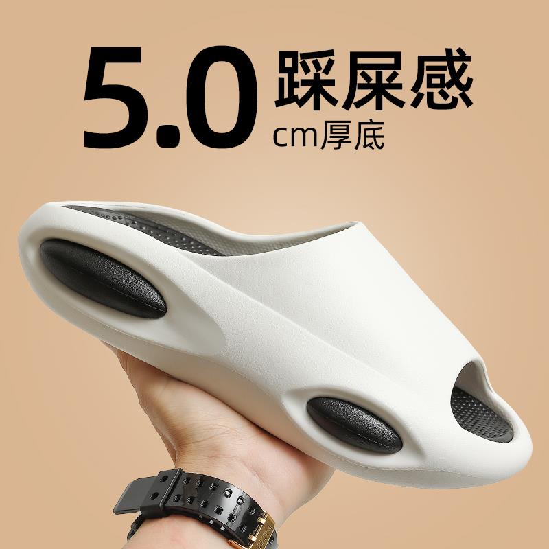 Dép Sandal Thể Thao Đế Dày Tăng Chiều Cao Chống Trượt Thời Trang Mùa Hè Cho Nam