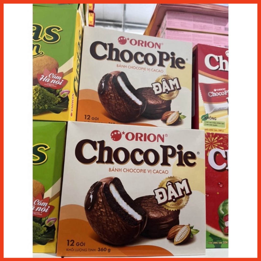 Bánh Chocopie Molle Kem Mềm Vị Hạnh Nhân