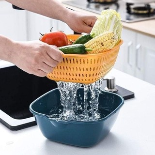 Bộ set 6 món thau rổ