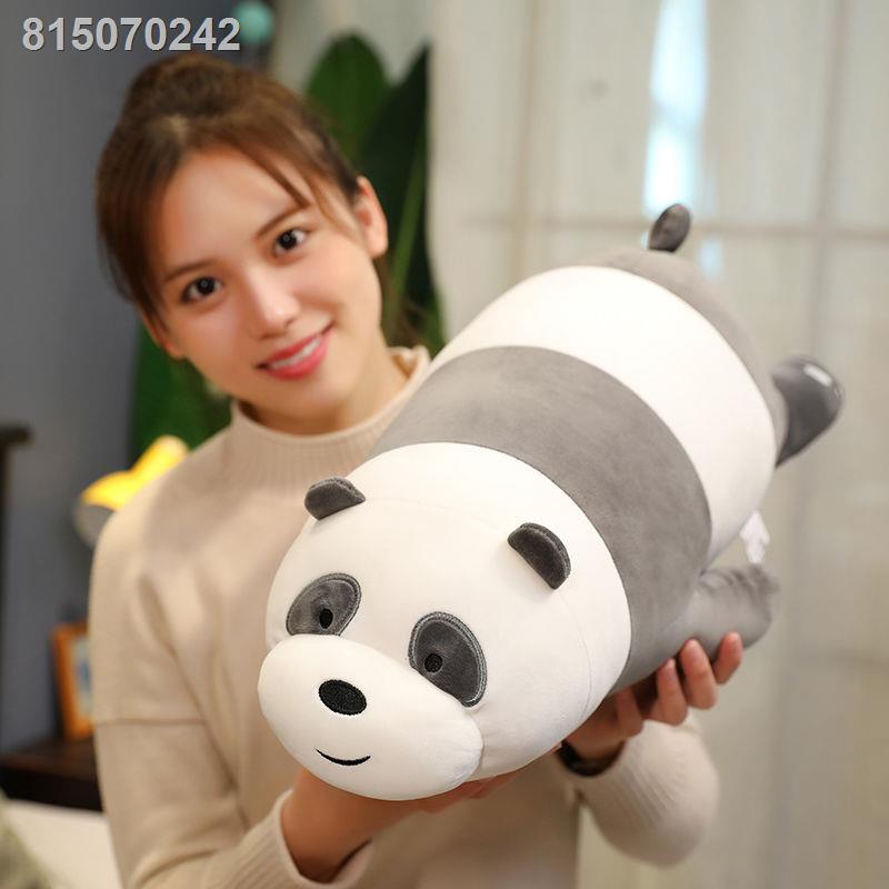 💙Sẵn sàng cho lô hàng💙❇☞◘Chính Hãng We Bare Bears Búp Bê Gấu Bắc Cực Sang Trọng Đồ Chơi Búp Bê Ôm Gấu Gối Lớn Dễ Thươn