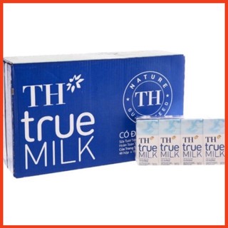 Thùng sữa tươi th true milk có đường thùng 48 hộp 180ml ngoctoanmart
