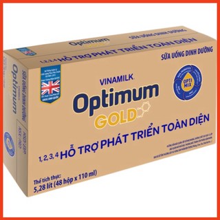 Sữa Bột Pha sẵn Vinamilk Optimum Gold Thùng 48 hộp 110ml