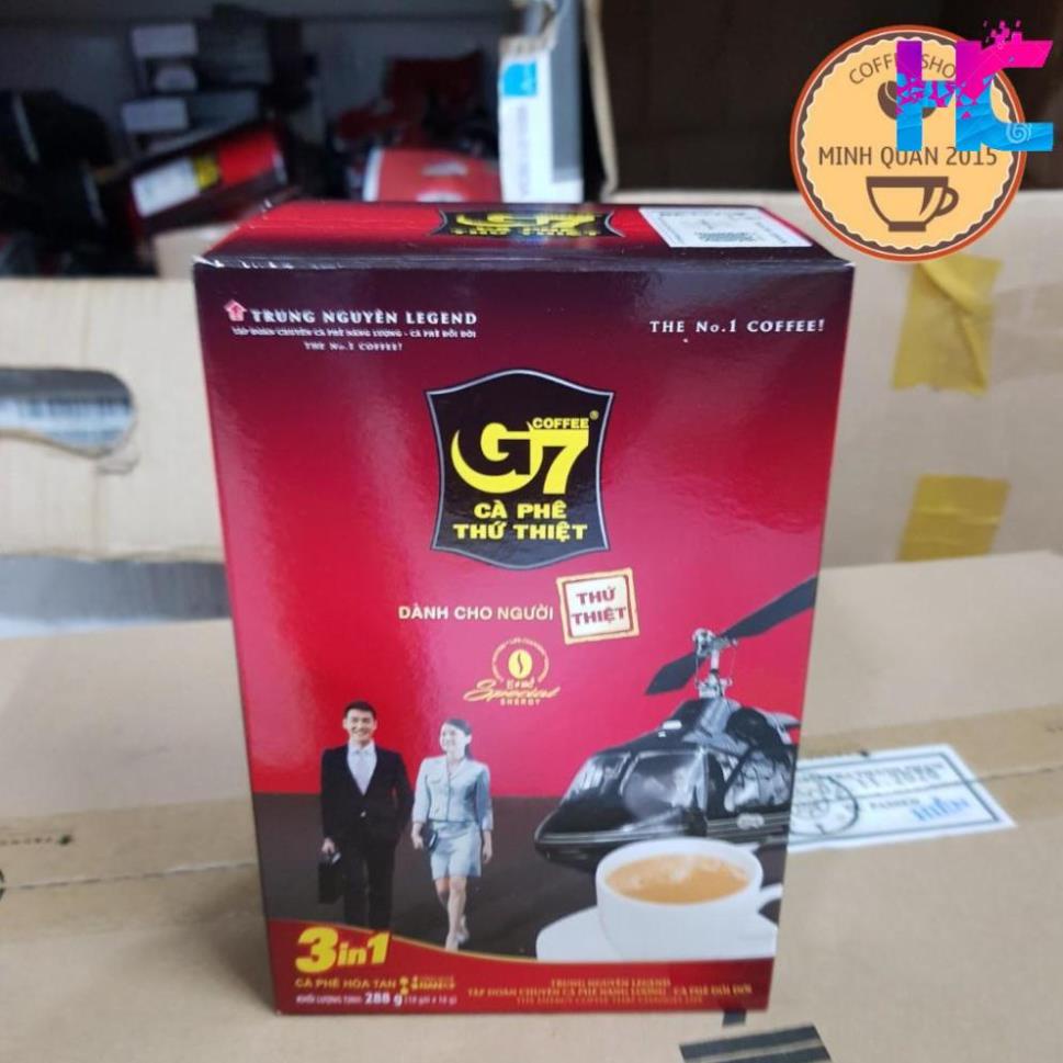 Cà Phê Sữa G7 3in1 Hộp 18 Gói Trung Nguyên  - hang_chuan