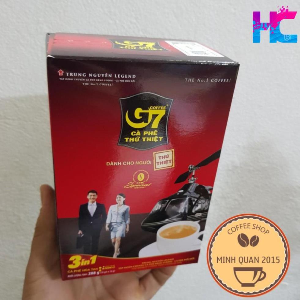 Cà Phê Sữa G7 3in1 Hộp 18 Gói Trung Nguyên  - hang_chuan