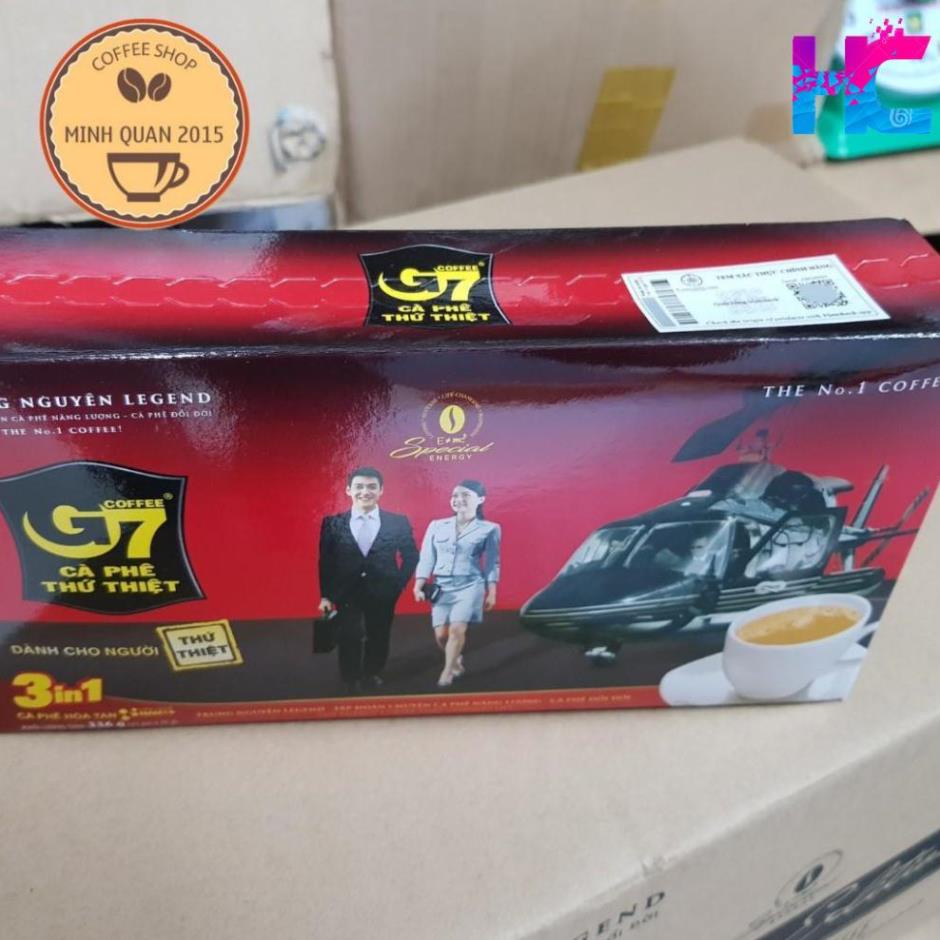 Cà Phê Sữa G7 3in1 Hộp 18 Gói Trung Nguyên  - hang_chuan