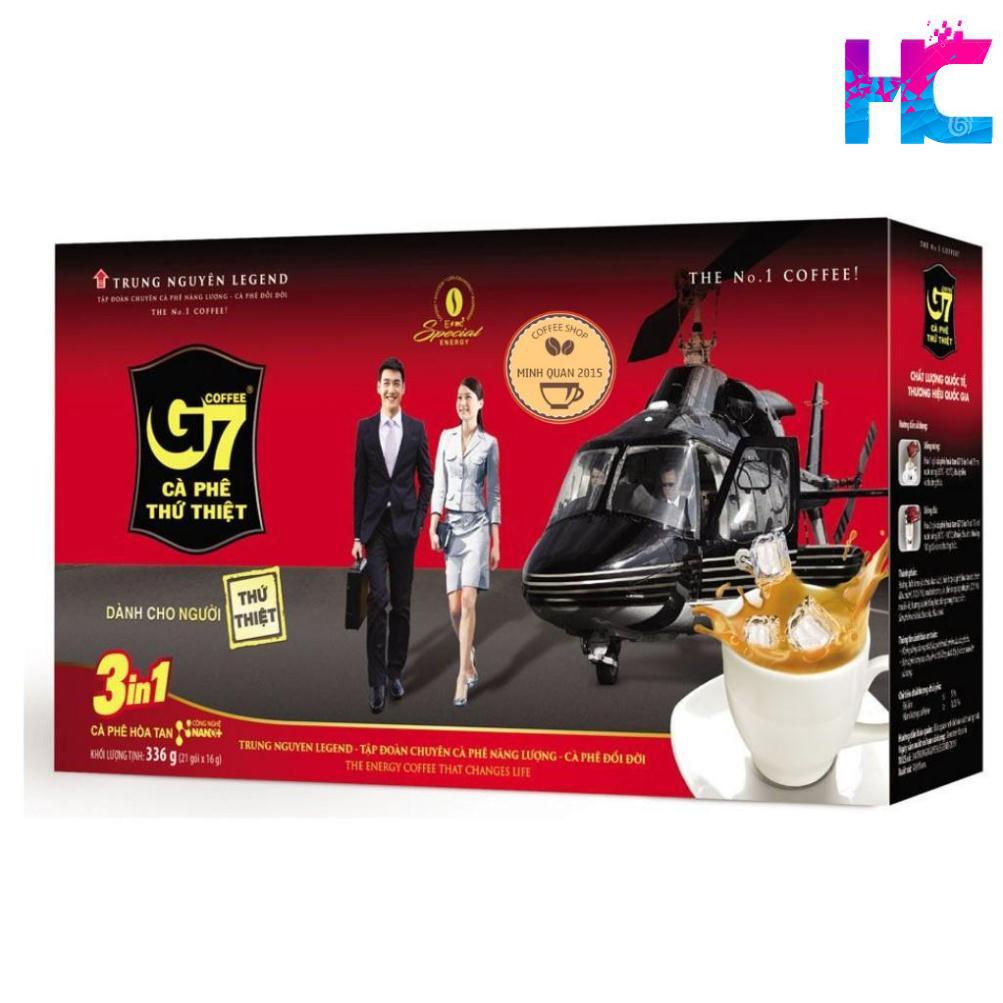 Cà Phê Sữa G7 3in1 Hộp 18 Gói Trung Nguyên  - hang_chuan
