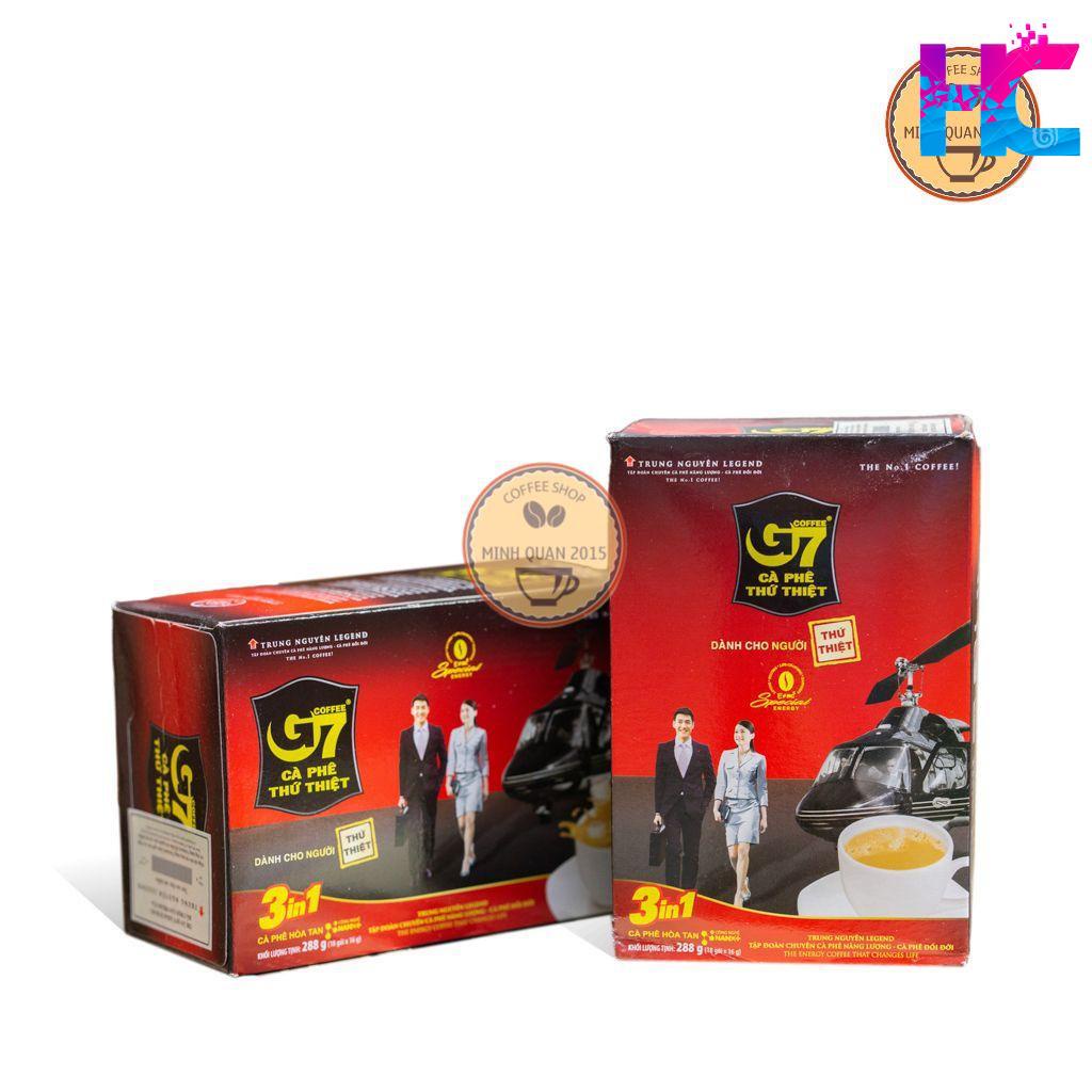 Cà Phê Sữa G7 3in1 Hộp 18 Gói Trung Nguyên  - hang_chuan