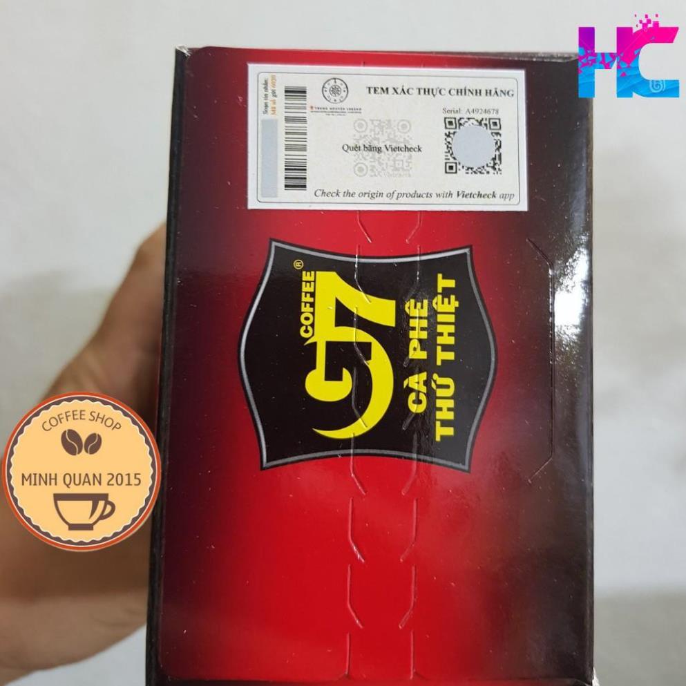 Cà Phê Sữa G7 3in1 Hộp 18 Gói Trung Nguyên  - hang_chuan