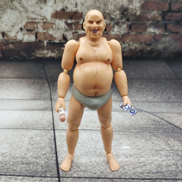 Mô Hình Nhân Vật Nam figma Wretched Uncle 20cm Tỉ Lệ 1 / 12