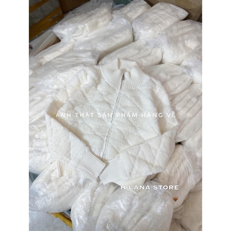 ÁO KHOÁC LÔNG CỪU KẺ Ô TRÁM