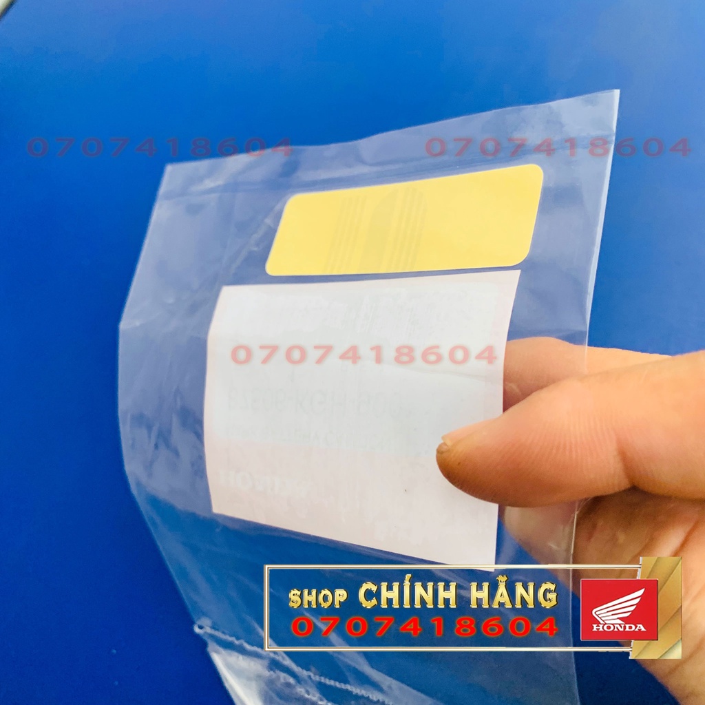 TEM HƯỚNG DẪN BÌNH ĐIỆN CHÍNH HÃNG HONDA CBR150R (2002) Thái Lan | 87506-KGH-900 7