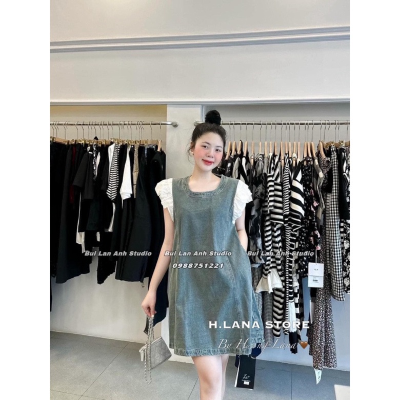 VÁY JEAN XANH BASIC NEW (huong.hxt)