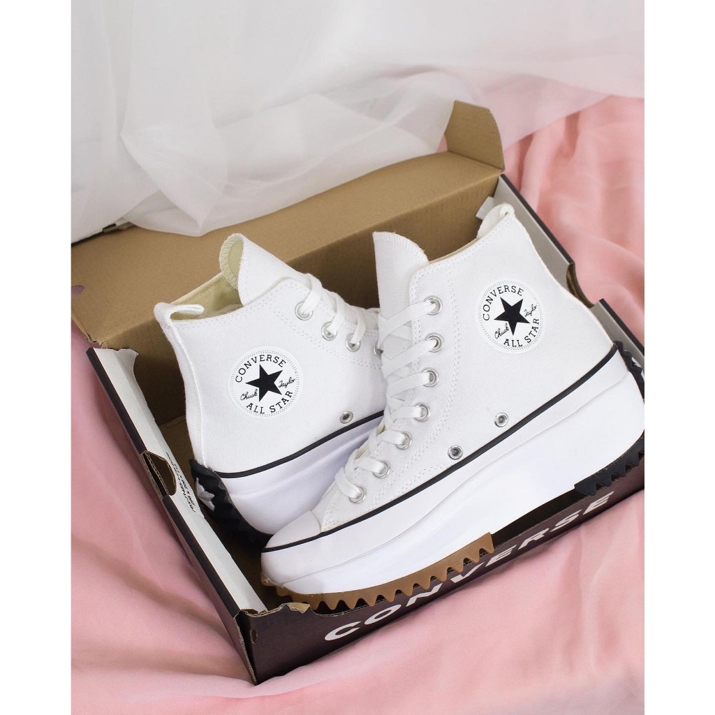 Giày CONVERSEE Run Star Hike ALL WHITE
