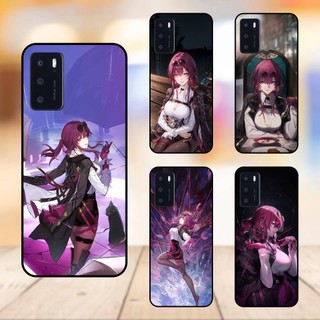Ốp lưng điện thoại Oppo A16 viền đen Kafka Honkai Star Rail