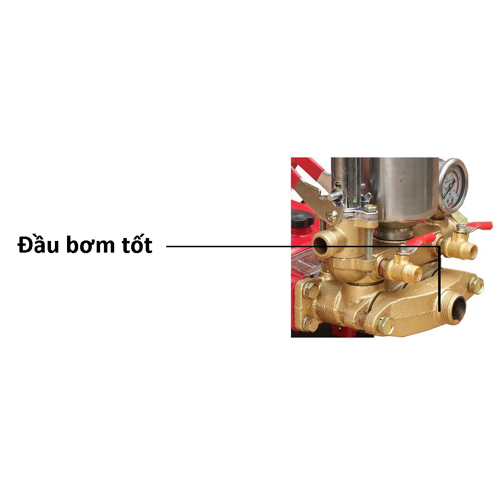 Đầu bơm xịt Dragon 1HP CT-26