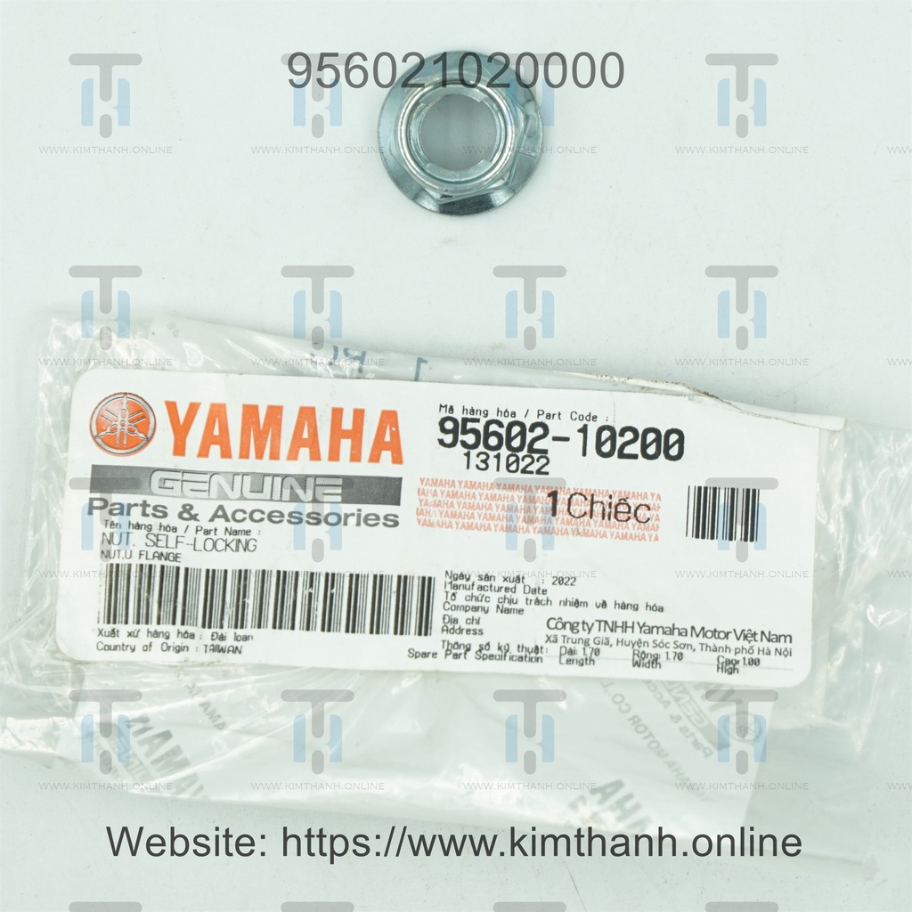 Tán đùm trước Grande 2022 Yamaha VN _ 956021020000