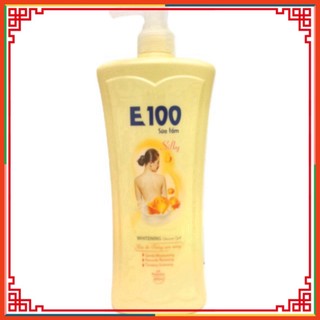 Sữa tắm e100 silky vàng 1,2ml và 800ml