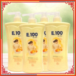 SỮA TẮM E100 SILKY vàng 1,2ML và 800ML (Chính hãng)