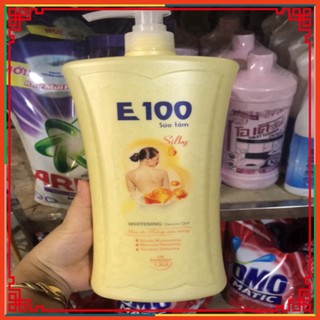 Sữa tắm e100 silky vàng 1,2ml và 800ml ngoctoanmart