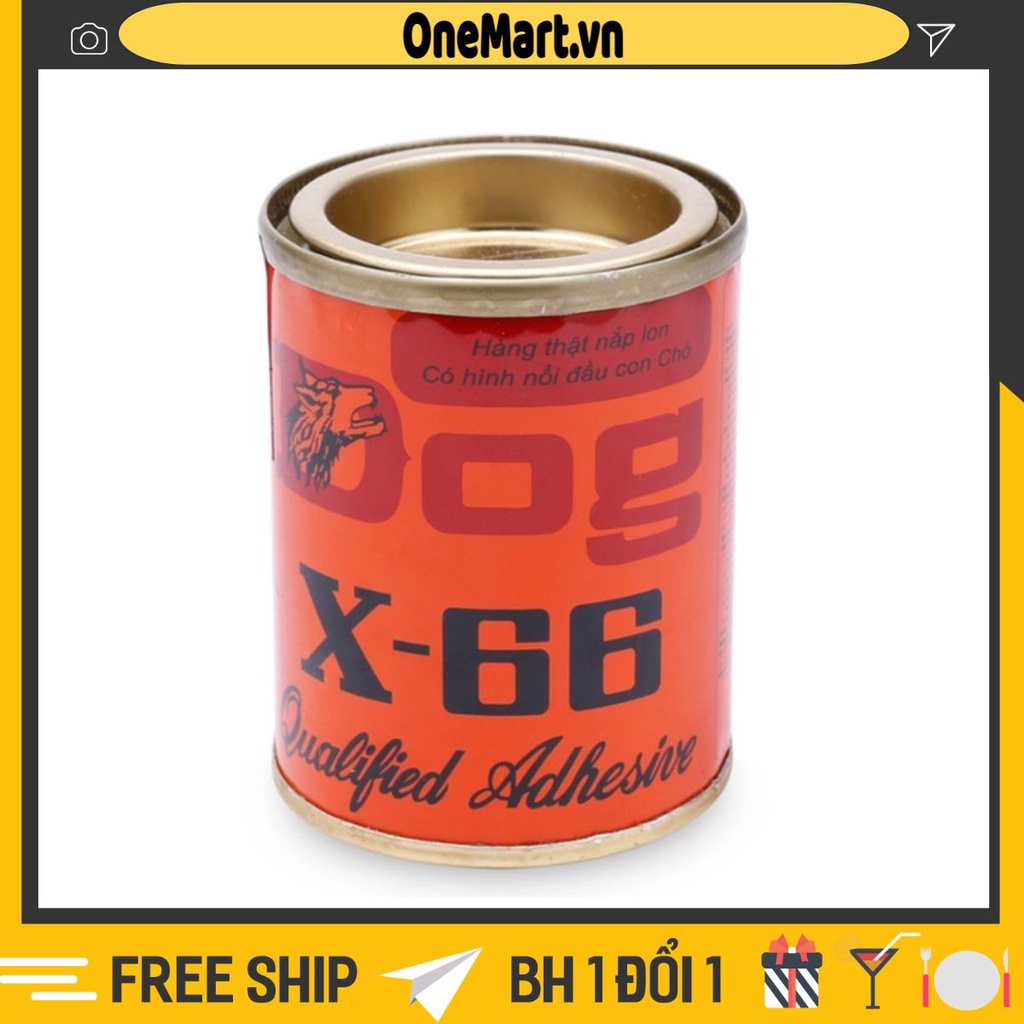 Keo con chó X66, dán giày da, dán gỗ, keo dán đa năng loại 100ml, 200ml, 600ml - Onemart