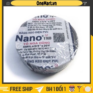 Băng keo nano cách điện nhỏ, lớn - onemart