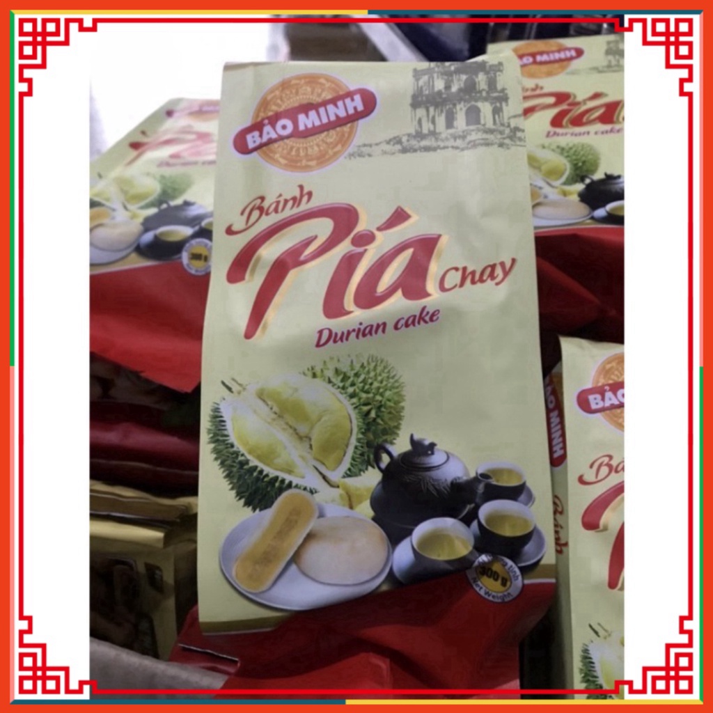 Bánh Pía Bảo Minh Bịch 300g (6 cái x50g) (Chính hãng)