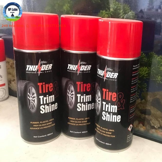 Chai Xịt Phục Hồi Nhựa Nhám, Dưỡng Nhựa Nhám Thunder, Phục hồi nhựa đen nhám, làm mới nhựa nhám xe
