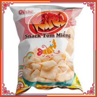 Bim bim snack tôm miếng oishi 32g