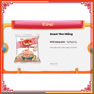 Bim Bim Snack Tôm Miếng Oishi 32g (Chính hãng)