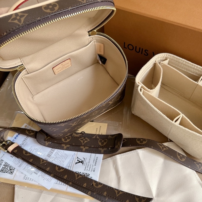 Túi xách cốp LV kèm lót 2 box