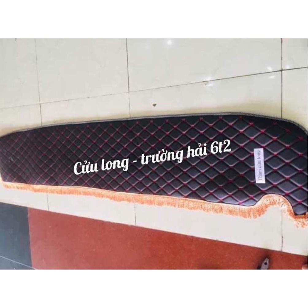 Thảm táp lô xe tải các loại xe chất liệu da 5d, 6d cao cấp