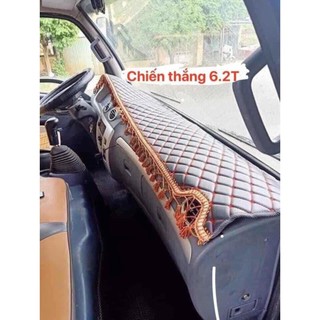 Thảm táp lô xe chiến thắng 3,45 tấn và 6,2 tấn, 6,8 tấn, 7,7 tấn, 8,1 tấn chất liệu da 5d, 6d