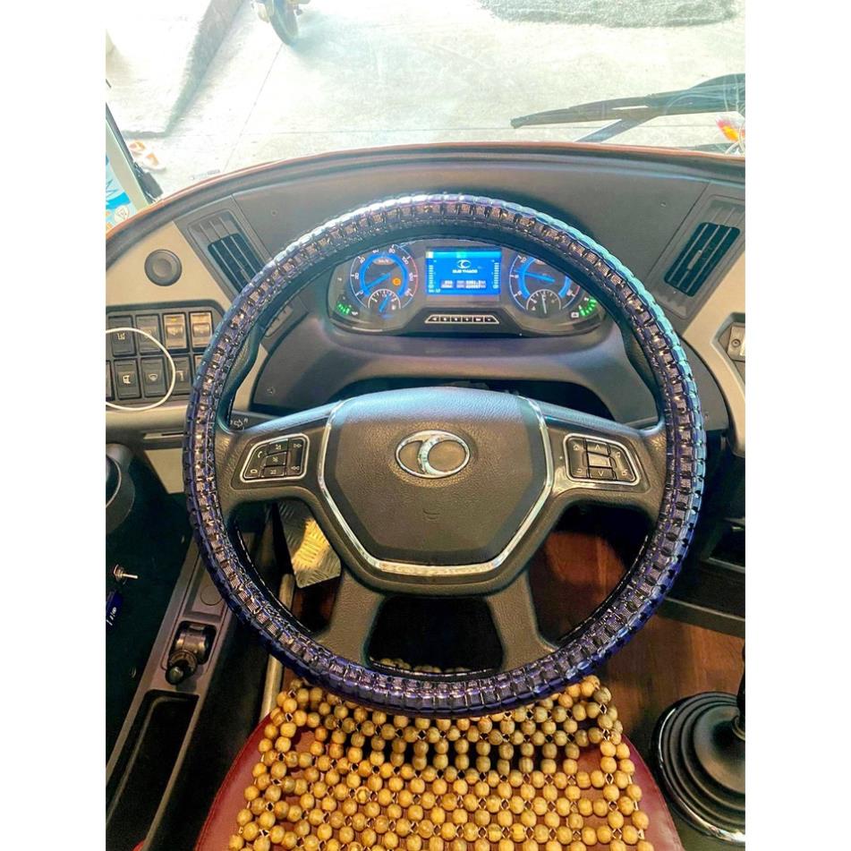 Bọc vô lăng VÂN KIM CƯƠNG cho các dòng xe tải nhẹ