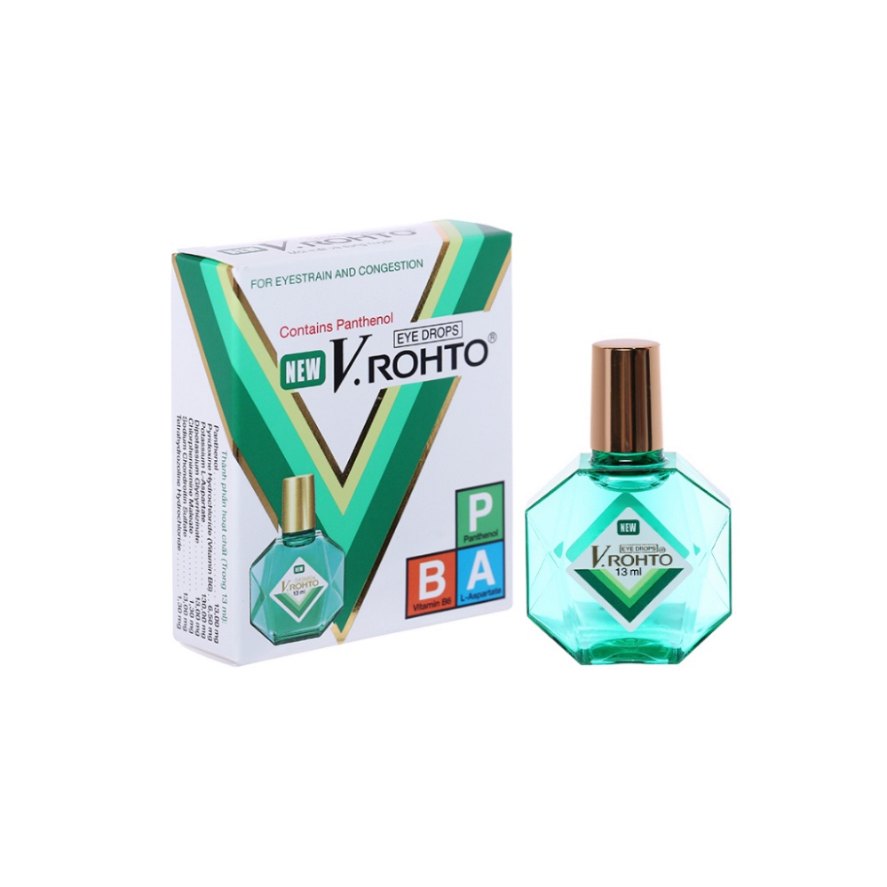 Nước nhỏ mắt V.Rohto New Cool Vitamin Mineral Tear V Rohto 13ml