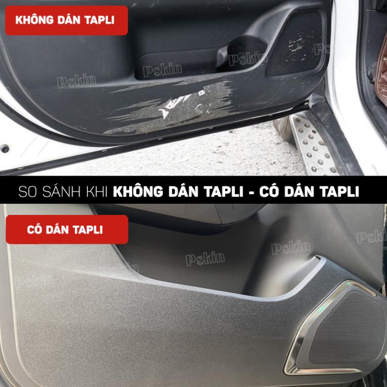 Bộ 4 tấm Dán chống xước Tapli cửa ô tô Hyundai-Santafe-2018-2023