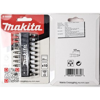 Mũi vít bake 2 đầu 45mm b-90009 makita