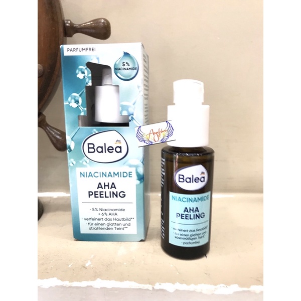 Peeling Vegan AHA 6% + Niacinamide 5% BALEA:🇩🇪Đức
