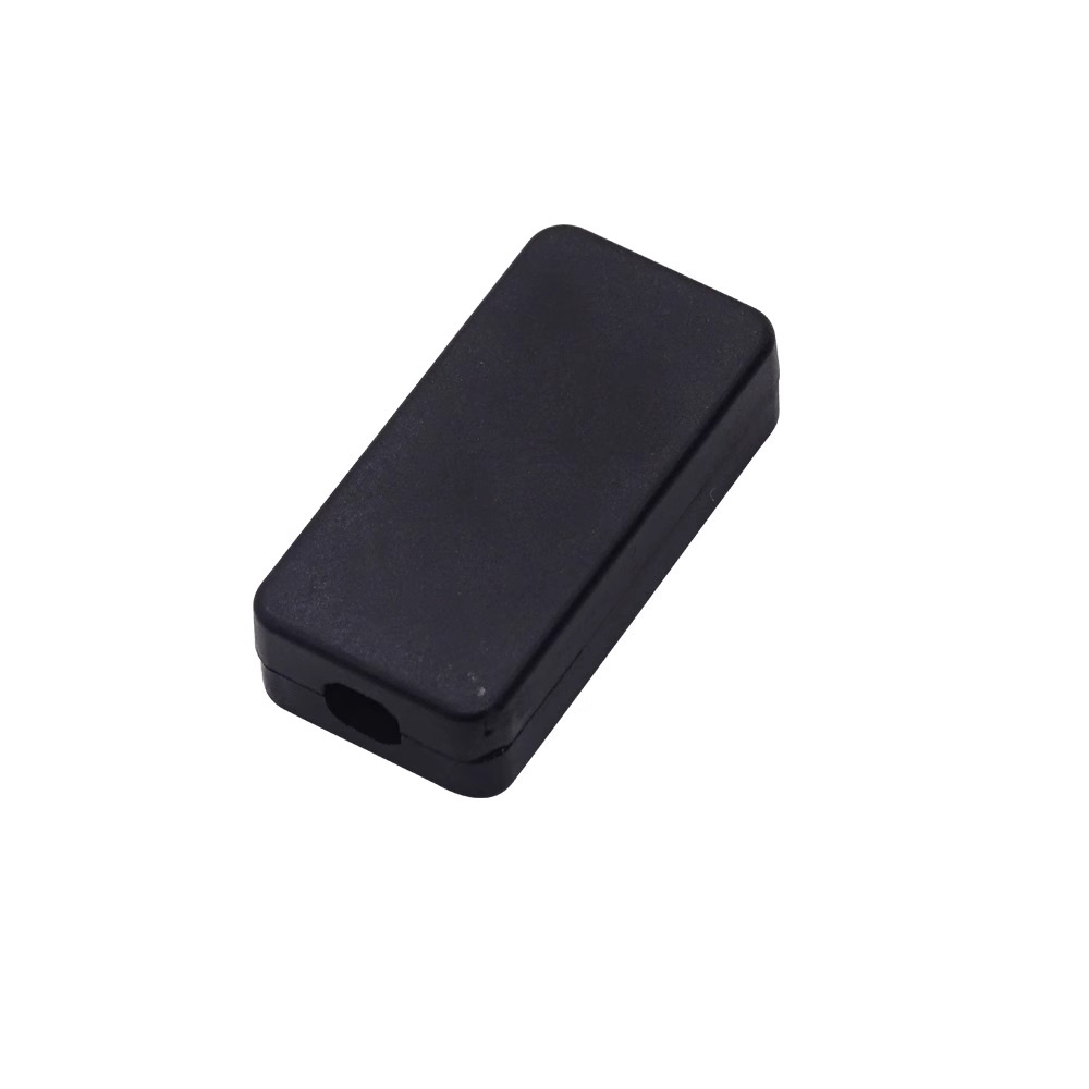 Hộp điện, đựng linh kiện bằng nhựa màu đen có hai ổ cắm Mô-đun nguồn USB vỏ nhỏ 40*20*11
