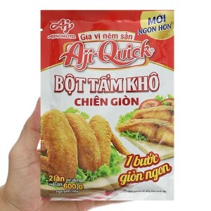 Bột tẩm khô chiên giòn Aji-Quick gói 42g
