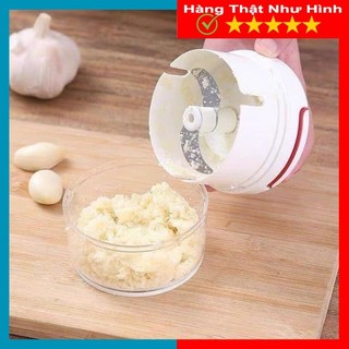 Máy xay tỏi ớt , Dụng cụ xay hành tỏi ớt cầm tay mini tiện dụng