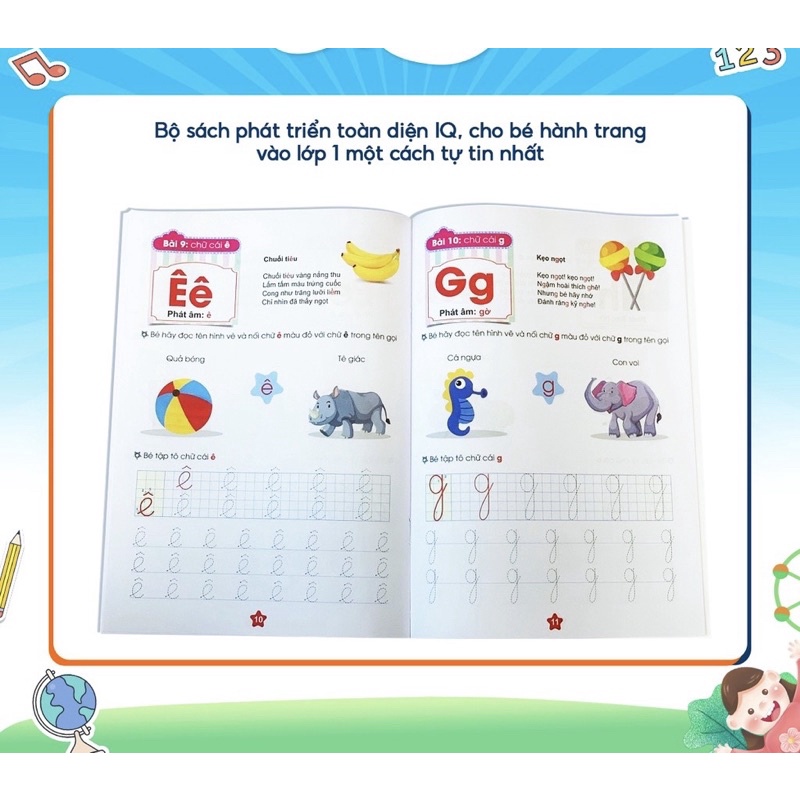 Sách- Bộ Sách Phát Triển IQ Cho Bé Từ 5-6 Tuổi