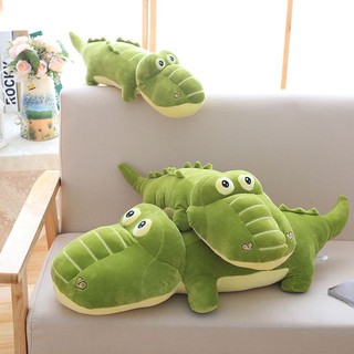 Gối ôm nhồi bông hình cá sấu đáng yêu