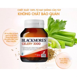 Viên Uống Hỗ Trợ Điều Trị GOUT BLACKMORES CELERY 3000 50 Viên chính hãng Úc