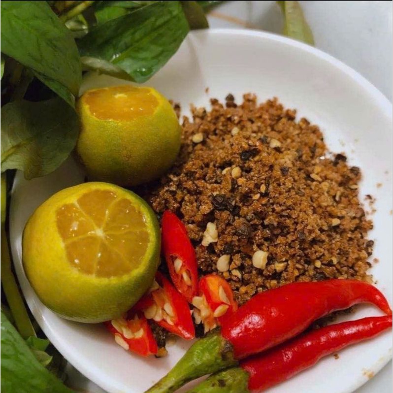 MUỐI TIÊU CHẤM GÀ Ủ MUỐI THẦN THÁNH