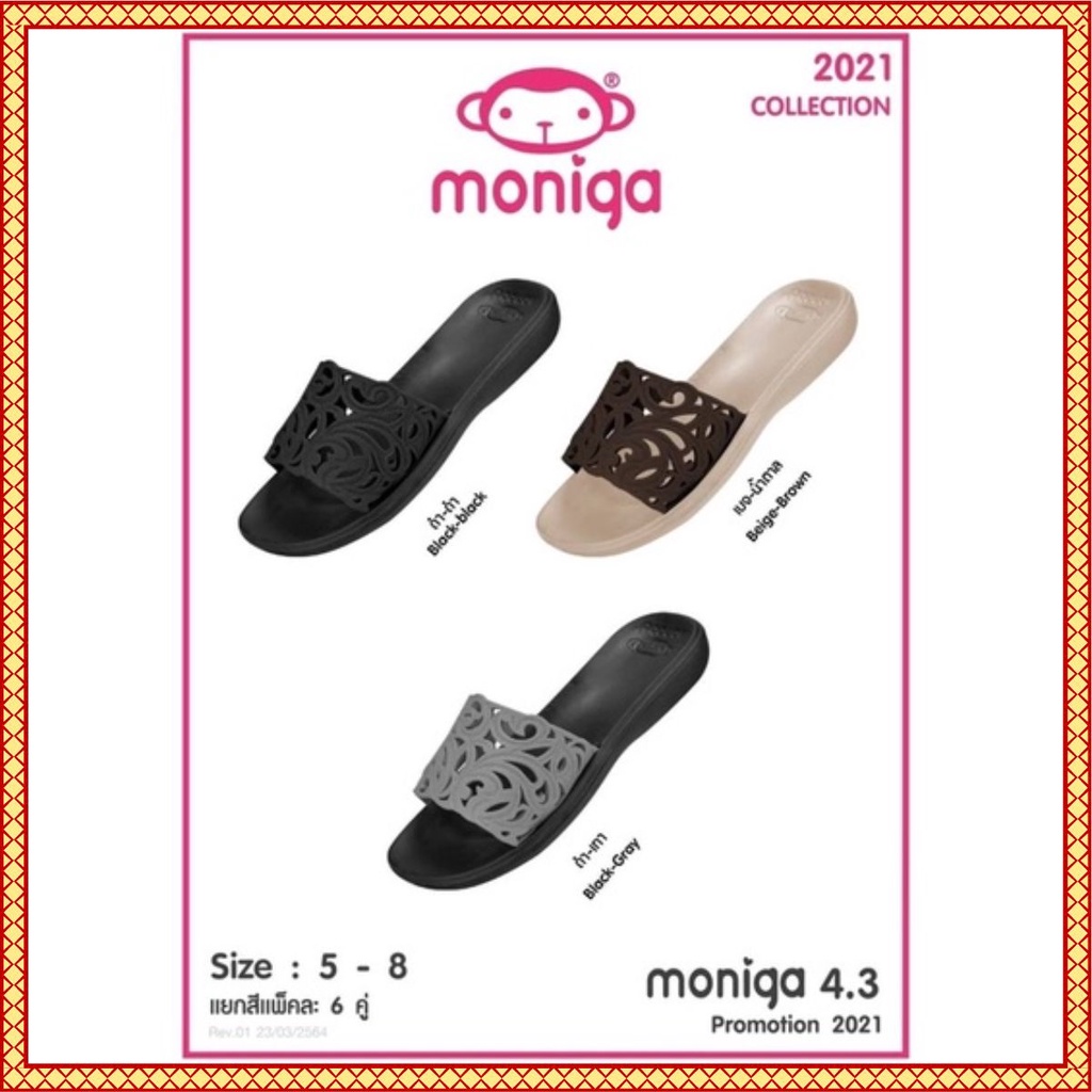 Dép lê nữ Thái Lan Moniga mã 4.3